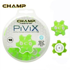 藍鯨高爾夫 CHAMP Pivix 快轉型高爾夫鞋釘 #18541（18顆/盒）- 提升抓地力與穩定性, 1個