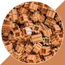 비즈노리 디폼블럭 리필_8mm 50g+부자재, 디폼블럭_25-연갈색-50g/8mm, 1개
