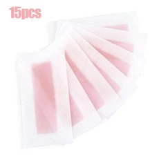 여성용 얼굴 종이 영구 여름 15 입술 제모 스티커 콧수염, 분홍색, 1개