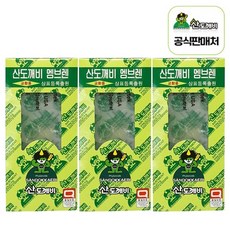 산도깨비 교환용 멤브렌 차량용 방향제 리필, 3개, 피톤치드