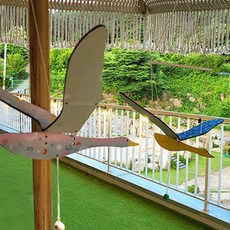 나무 새 단품 아기모빌