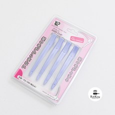 [롤킹] 다카라핀셋 커트 드라이 핀셋 일본 실리콘 핀셋, 4개, 올파스텔블루