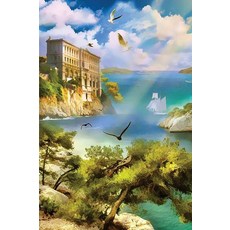 Ocean Bay View Any Day Planner Notebook: Scheduler Organizer Datebook (Old Country 150 Planner)