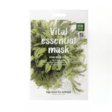 투쿨포스쿨 바이탈 에센셜 마스크 25 ml 카밍, 1세트, 25ml