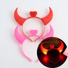 악마 머리띠 응원머리띠