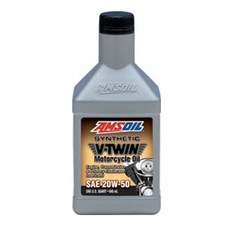 암스오일 브이트윈 20W50 모터사이클오일 바이크오일 스쿠터오일 오토바이오일, 1개, 946ml