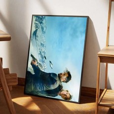 영화 포인트 브레이크 자기 접착 아트 방수 종이 스티커 커피 하우스 룸 벽장식, 1개, 9. HEI-2