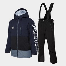 [셀시우스] 스키복 보드복 세트 네오 베이직빕 세트