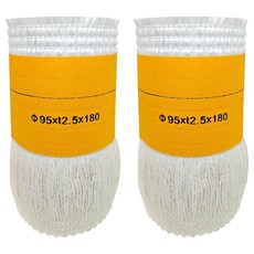 등유 히터 심지 95xt2.5x180mm 교체용 심지 유리 섬유 원형 면 석유 히터 심지 등유 난방 스토브 심지 무연 (2팩), 등유 히터 심지 95xt2.5x180mm 교체용 심지,