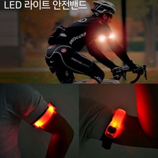 (DYC) LED 암밴드 야간안전등 실리콘밴드(건전지포함) rkr918IU, 1개, 단일