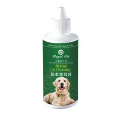 Royal Pet 皇家寵物 草本清耳液 犬貓適用 溫和不刺激草本成分 120ml/110ml, 1個