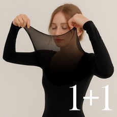 엘투엘골프 발열 기모 여성 골프 이너웨어 모찌이너