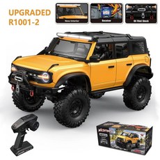 오프로드 몬스터 4WD 산악 RC카 4륜 대형 무선 원격 4wd 입문용 rc카 선물, 업그레이드 옐로우