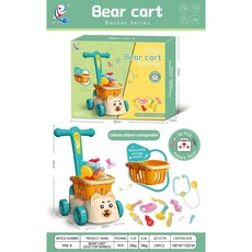 翔翼玩具 飾品/工具/醫具/甜品推車玩具 - 安全認證扮家家酒系列, 1個, 推車/隨機出貨超取需拆包裝13-7786