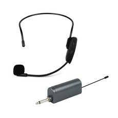 더씽 무선 UHF 강의용 마이크 + 수신기 세트, M140PRO