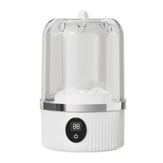 迷你洗衣杯內衣褲襪子專用小型免安裝洗脫一體無線便攜式藍光殺菌, 一個, 【奶酪白】單獨洗衣機【老款的】