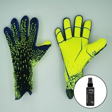 풋볼몬스터 초등 성인 골키퍼장갑 전용파우치 증정 어린이 축구장갑 유소년, 그린, 1개