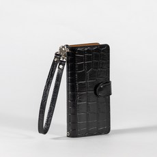 Bon Atti Zenith皮革鱷魚紋卡片儲物錢包手機殼