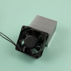 AC DC 올인원 냉각팬 라디에이터 방열판 60x60mm, Heatsink and Fan, 02 Heatsink and Fan