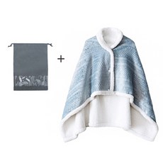 다세코 85x120cm엠보싱 짜임무늬 특이한무늬 담요 양털 플란넬 양면 두꺼운 겨울 망토 무릎담요