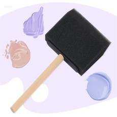 CDRW 스펀지 붓 7.5cm 미술소품
