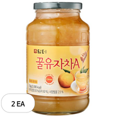담터 꿀유자차A, 1kg, 1개입, 2개