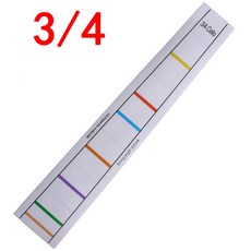 미국 낮은 1pc 핑거 보드 스티커 첼로 피치 위치 스티커 무색 접착제 손가락 위치 연습 트레이너, [03] 3 4