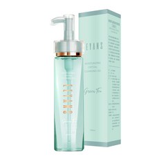 EEYANS 依妍熹 晶透保濕SPA洗卸露 清新綠茶，溫和卸妝保濕，洗後水潤不緊繃，各種膚質適用, 1個, 180ml