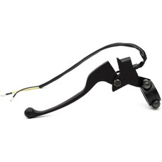 중국 스쿠터 모프 ATV 미니바이크 GY6 드럼 시스템을 위한 모쿠오 유니버설 78인치 핸들 더트 바이크 왼쪽 브레이크 레버 장착, Left, 1개