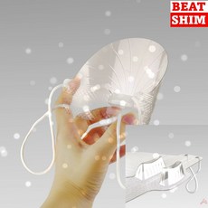 위생마스크 20매 조리용 국산 식당투명 얼굴가림