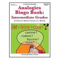 Analogies Bingo Book: Intermediate Grades: Complete Bingo Game In A Book Paperback, January Productions, Incorporated