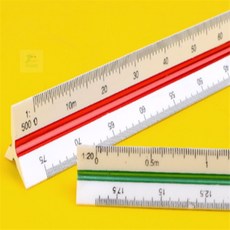 쑤니상점 삼각스케일자 15cm/30cm 삼각스케일자30cm, 15cm - 고배율
