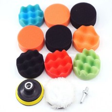 전동드릴 광택 스폰지 패드 왁스 왁싱 세차 스펀지 han+93852Zq