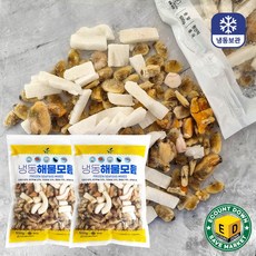 깔끔손질 해물모듬600g 2팩, 2개, 600g