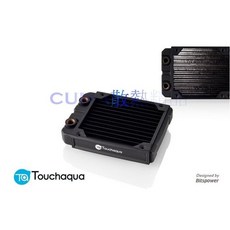 光華CUMA散熱精品*TOUCHAQUA TA-NS120-F2PB SLIM 120 冷排 薄排 1D 銅鰭片, 1個