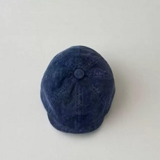 백백이나라 고급 골덴 베레모