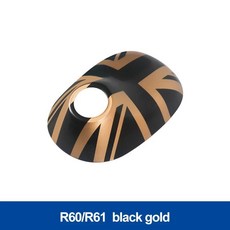 자동차 안테나 장식 쉘 미니 보호 외부 플라스틱, 9. R60R61-black gold