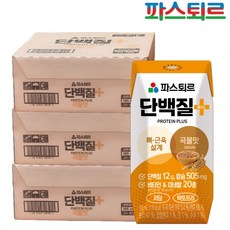 파스퇴르 단백질 플러스 곡물, 195ml, 60개