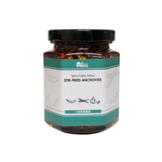 Mr.Danny 丹尼先生 小魚乾辣椒蜜酥 香辣蒜蓉風味 拌飯拌麵佐餐零食, 1個, 190ml