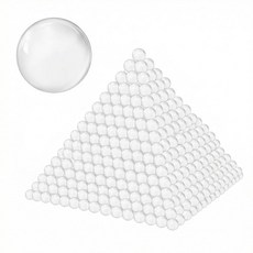 4MM 고체 원형 투명 유리 공 끓는 라임 돌 500개 소다 구슬, 3.5mm