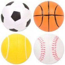 오즈토이 말랑말랑 스펀지 스포츠 공 4종 세트 zy136- ord+975Cu