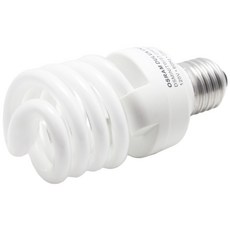 歐司朗 OSRAM 23W 螺旋省電燈泡 110V 凱得米德國現貨, 白色, 1個