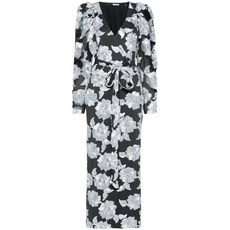 로테이트비르거크리스텐슨 플라워 메시 맥시 드레스