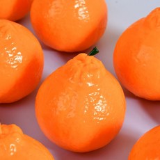 스트레스 해소 주물럭 핸드 풍선 모형 과일, 14. 작은 오렌지, 1개