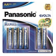 Panasonic 國際牌 鈦元素鹼性電池 3號 (8+2入) (4+2入), 1個, 8+2入