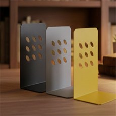 무디 북엔드L형 소 책지지대소형, 옐로우