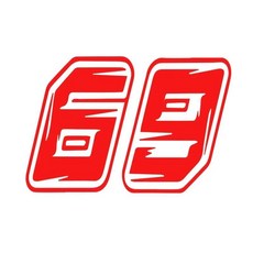 자동차 스티커 넘버 헬멧 비닐 차량 바디 장식 오토바이 데칼, D. 빨간색, 2. 30CM