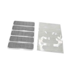 창틀 물구멍 방충망 스티커 5P 벌레막이 모기장 방충망보수 시트 방충망테이프 TV954, 색상, 블랙