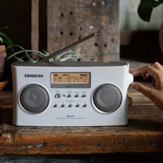 SANGEAN山進 PR-D5 二波段數位式時鐘收音機 調頻立體 RDS / 調幅