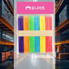 하드바 칼라 소 색상혼합 미술용품 만들기바 하드막대 색깔막대 나무막대 나무재료